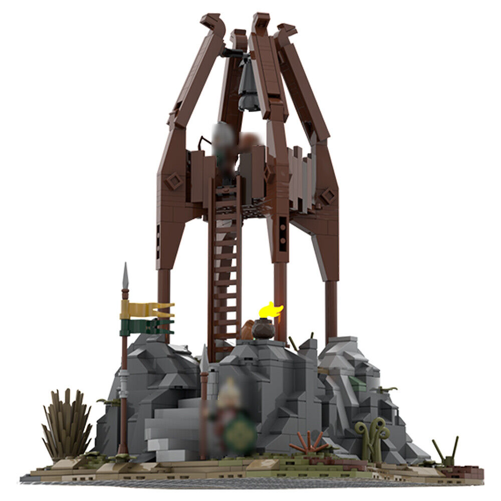 MOC-138845 Medieval Archer Tower Model Building Toys Set Minifig Scale 737 Parts-ZITIANYOUBUILD