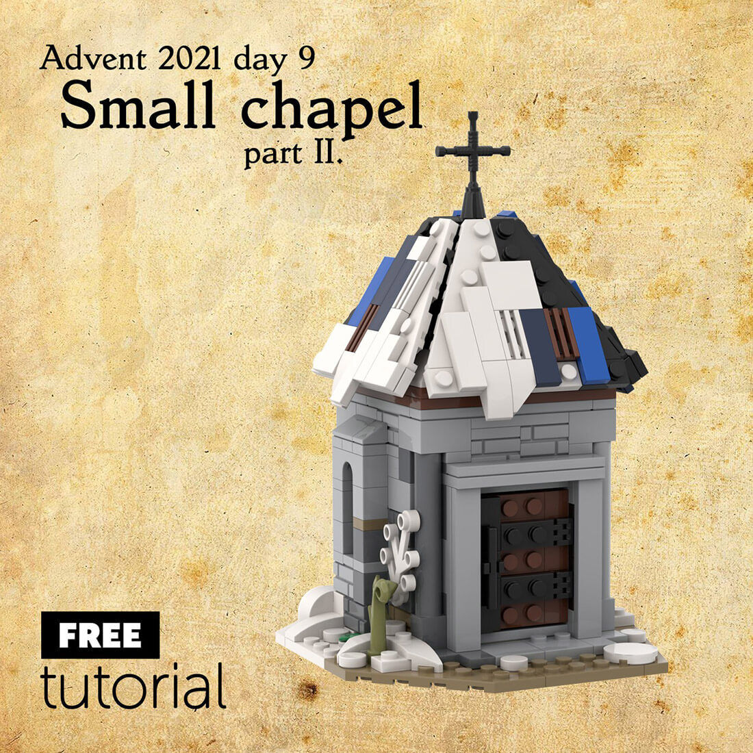Custom MOC-96290 Medieval Chapel 344 Parts Building Toys Gift for Christmas-ZITIANYOUBUILD