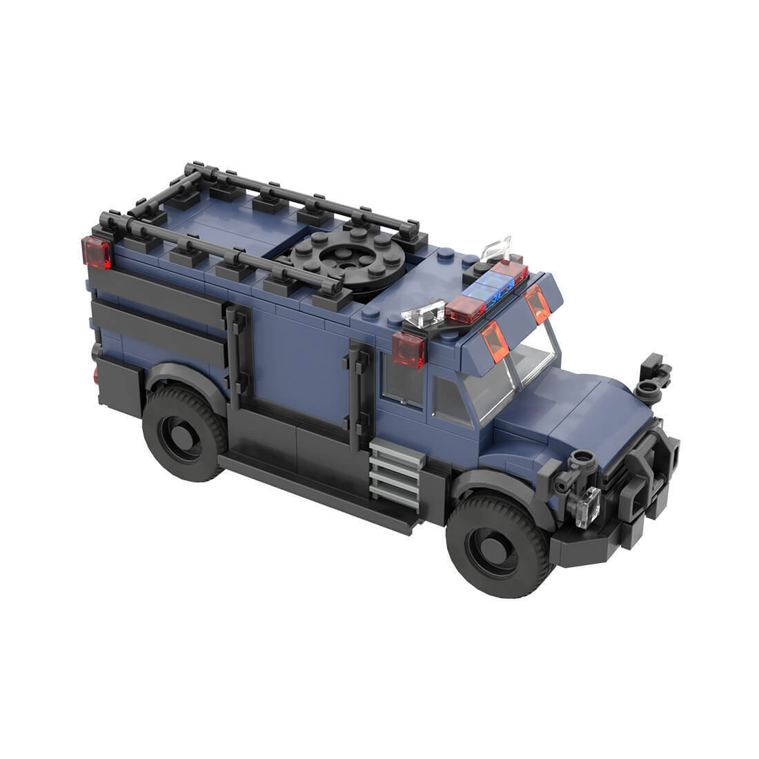 Custom MOC-114926 Special Police Van Model 447 Parts Kids Gift for Christmas-ZITIANYOUBUILD