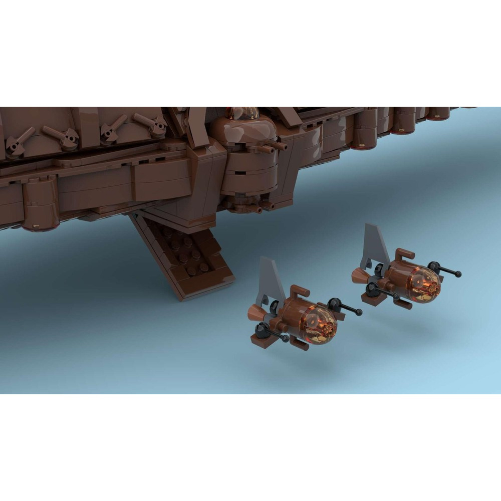 MOC-217071 Ulysses Submarine from the 2001 Film, Atlantis: The Lost Empire 3825 Pieces