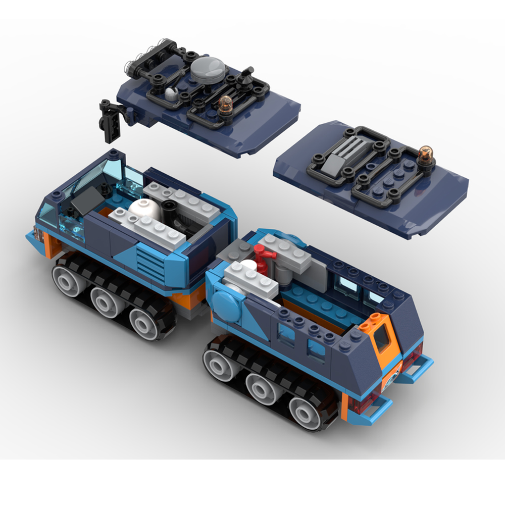 MOC-223106 Articulated Tracked Vehicle 283 Pieces