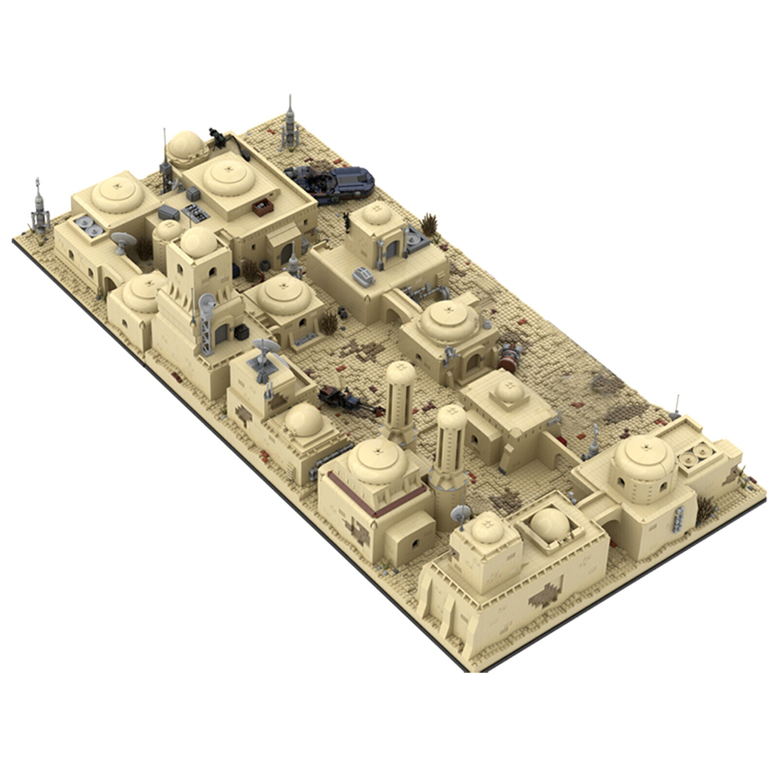 C5175 Modular Pub Bar on Tatooine with 5 Modules Building 14860 Parts-ZITIANYOUBUILD
