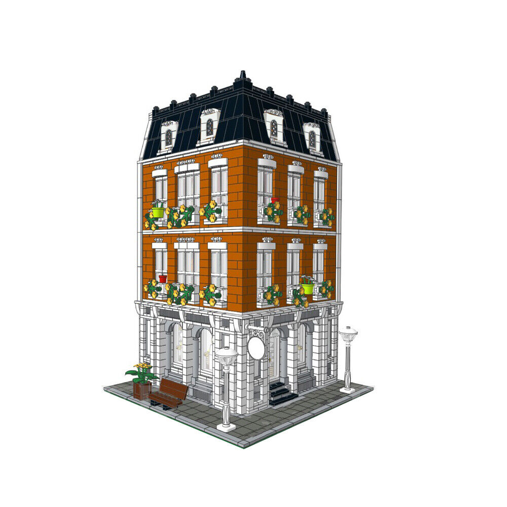 C415 Modular Wedding Dress Shop and Apartment Building Toys Set 3586 Parts-ZITIANYOUBUILD