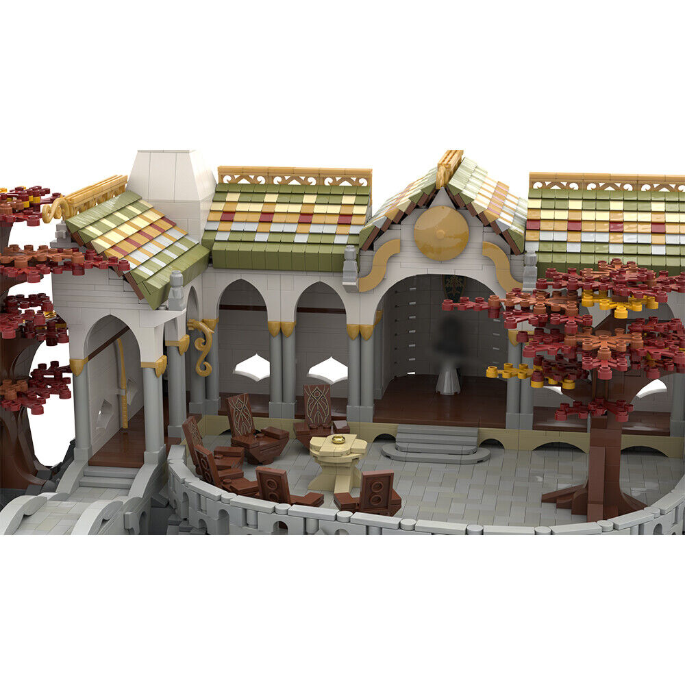 MOC-84562 Conference Building Council in Valley from Movie 3997 Parts Gift-ZITIANYOUBUILD