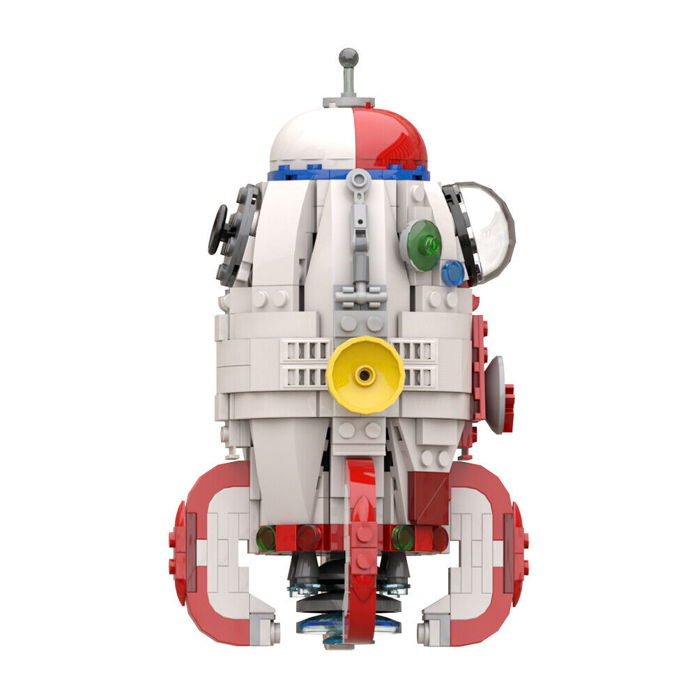 MOC-84957 S.S. Dolphin Ship 1:1 Scale with Cockpit from Game 503 Parts-ZITIANYOUBUILD