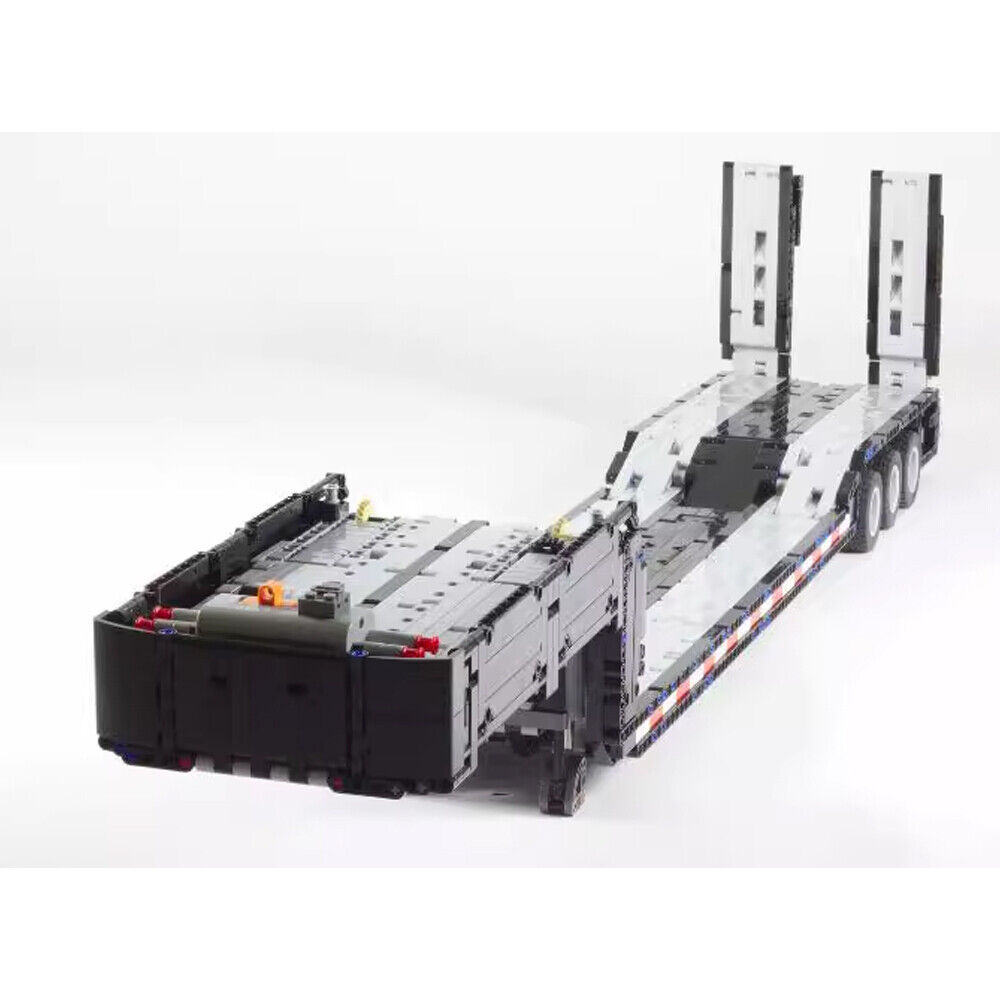 RC Low Loader with Raise / Lower Ramps Function MOC-10554 2057 Parts-ZITIANYOUBUILD