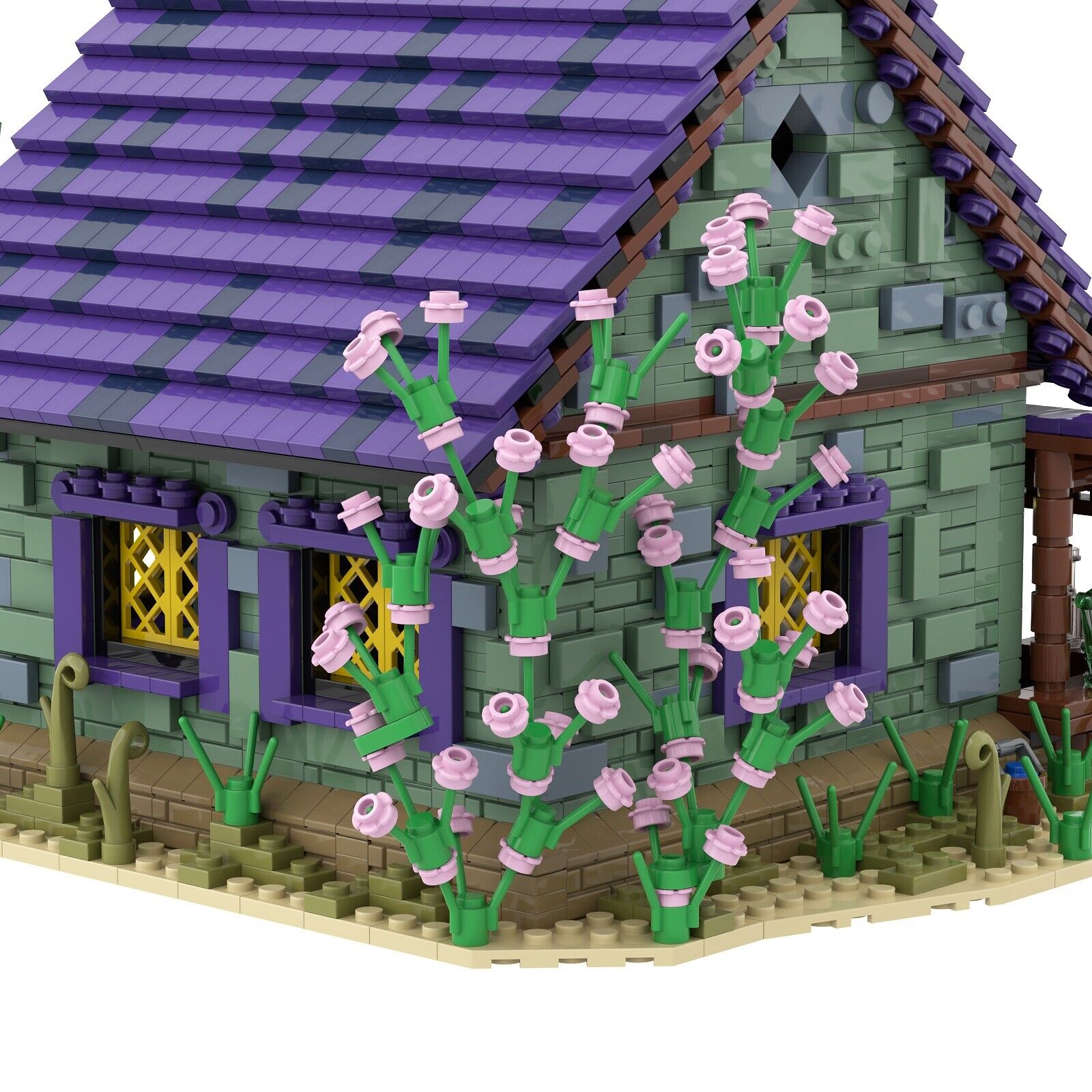 C5531 Summer House Modular Building Architecture & Pack 2371 Parts-ZITIANYOUBUILD