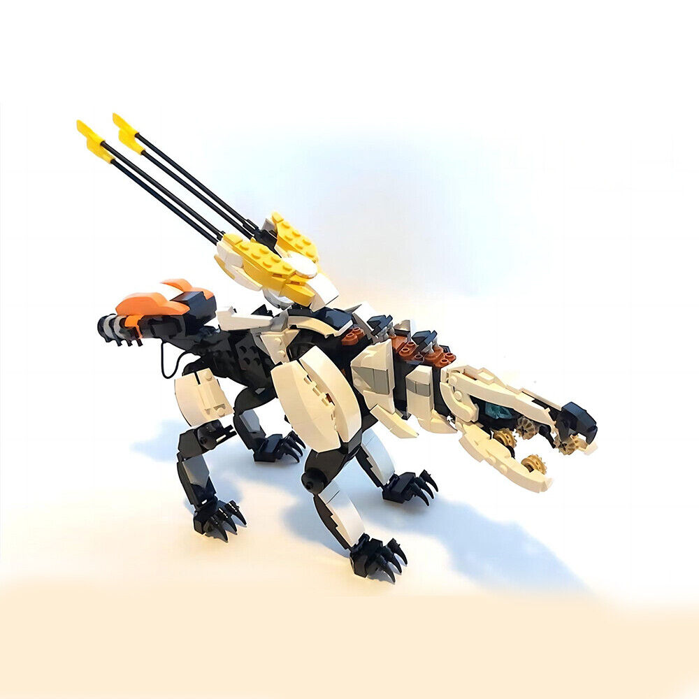 C9348 Hyena Machine Gather and Recycle Resources 881 Parts from Game-ZITIANYOUBUILD