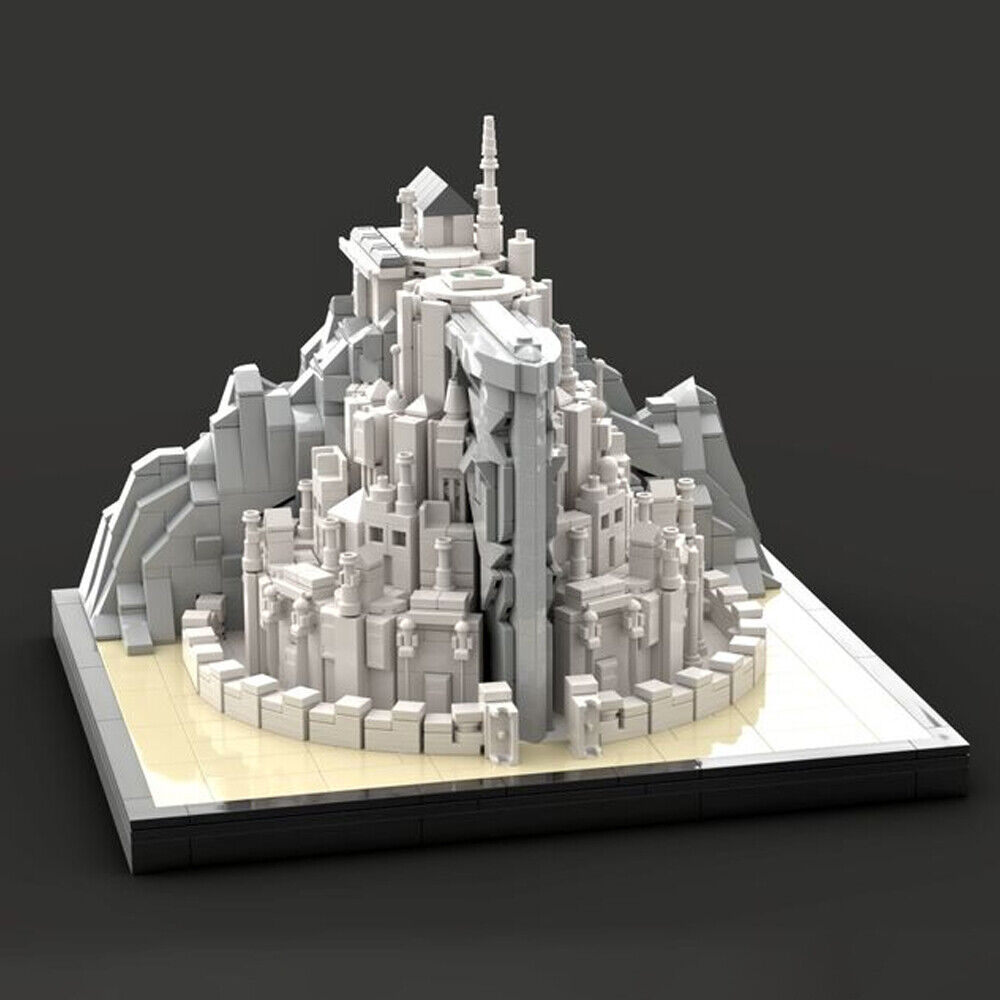 MOC-127335 Midi Scale Tower of Capital City Architecture from Movie 1477 Parts-ZITIANYOUBUILD