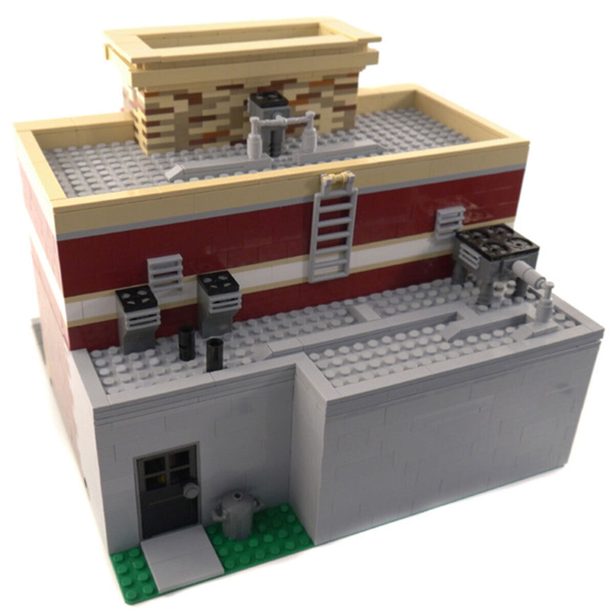 C4218 Modular Building: Restaurant with Interior for Collection 2243 Parts-ZITIANYOUBUILD