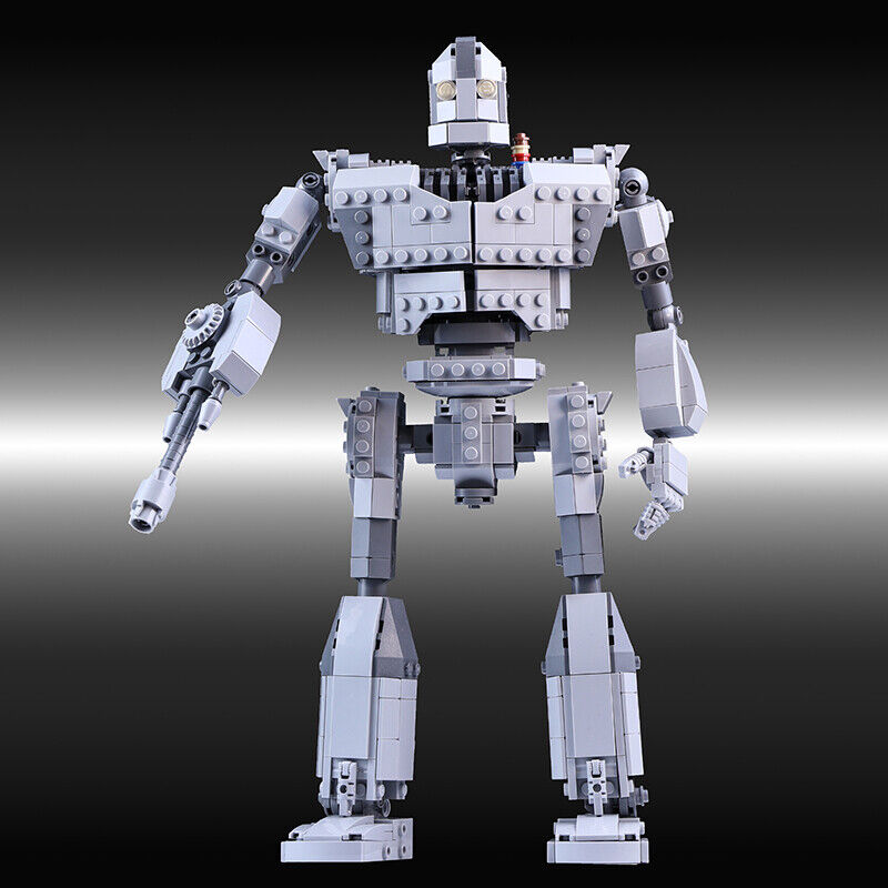 Custom MOC: C002 Steel Robot Giant Robot Model 818 Parts Gift for Christmas-ZITIANYOUBUILD