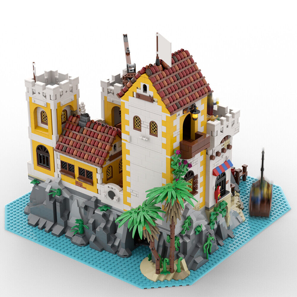 C9215Y01 The Eldorado Fortress / Pirate Series Castle 4192 Parts for 6276 Remake-ZITIANYOUBUILD