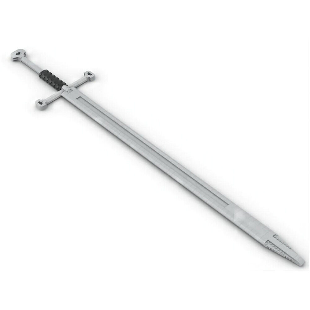 C9142 Medieval Crossed Sword A_nduri| with Scabbard 655 Parts Creative Toys-ZITIANYOUBUILD