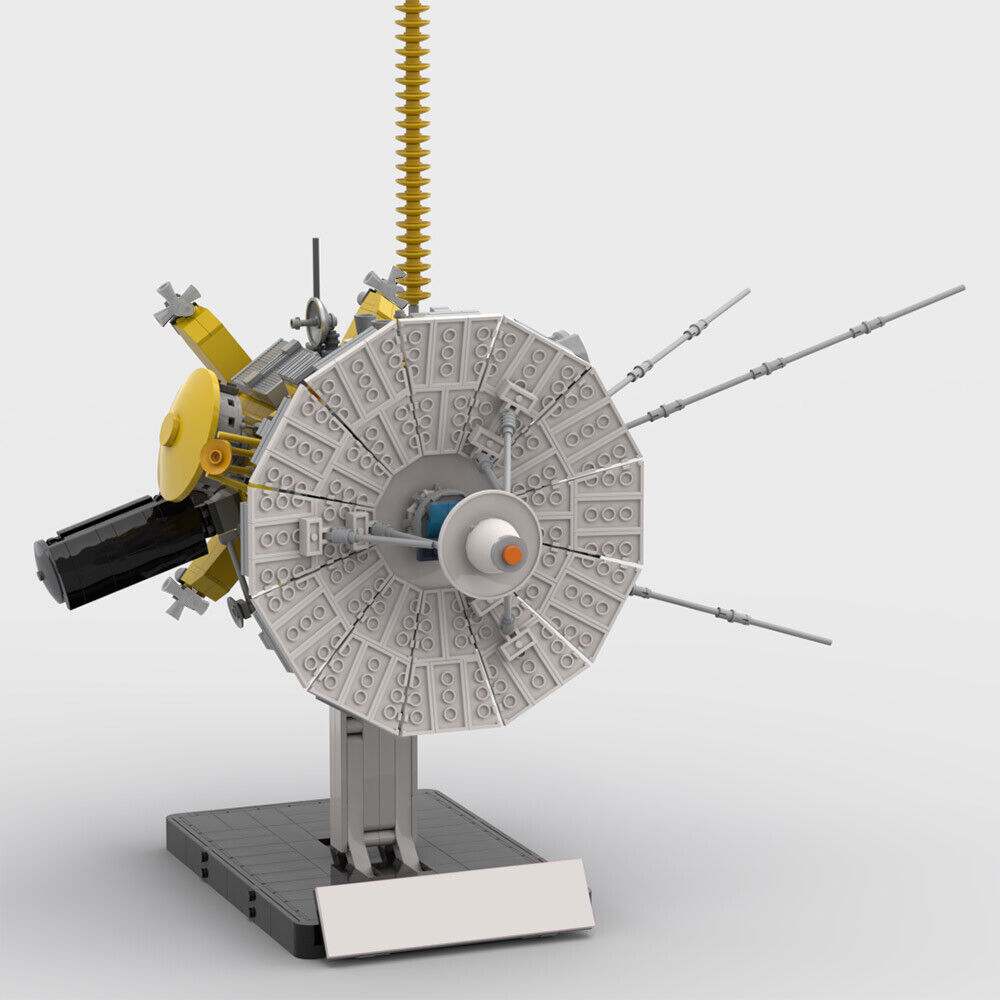 C9211 Space Probe Cassini-Huygens Orbiter 2096 Parts 1:12 Scale with Stand-ZITIANYOUBUILD