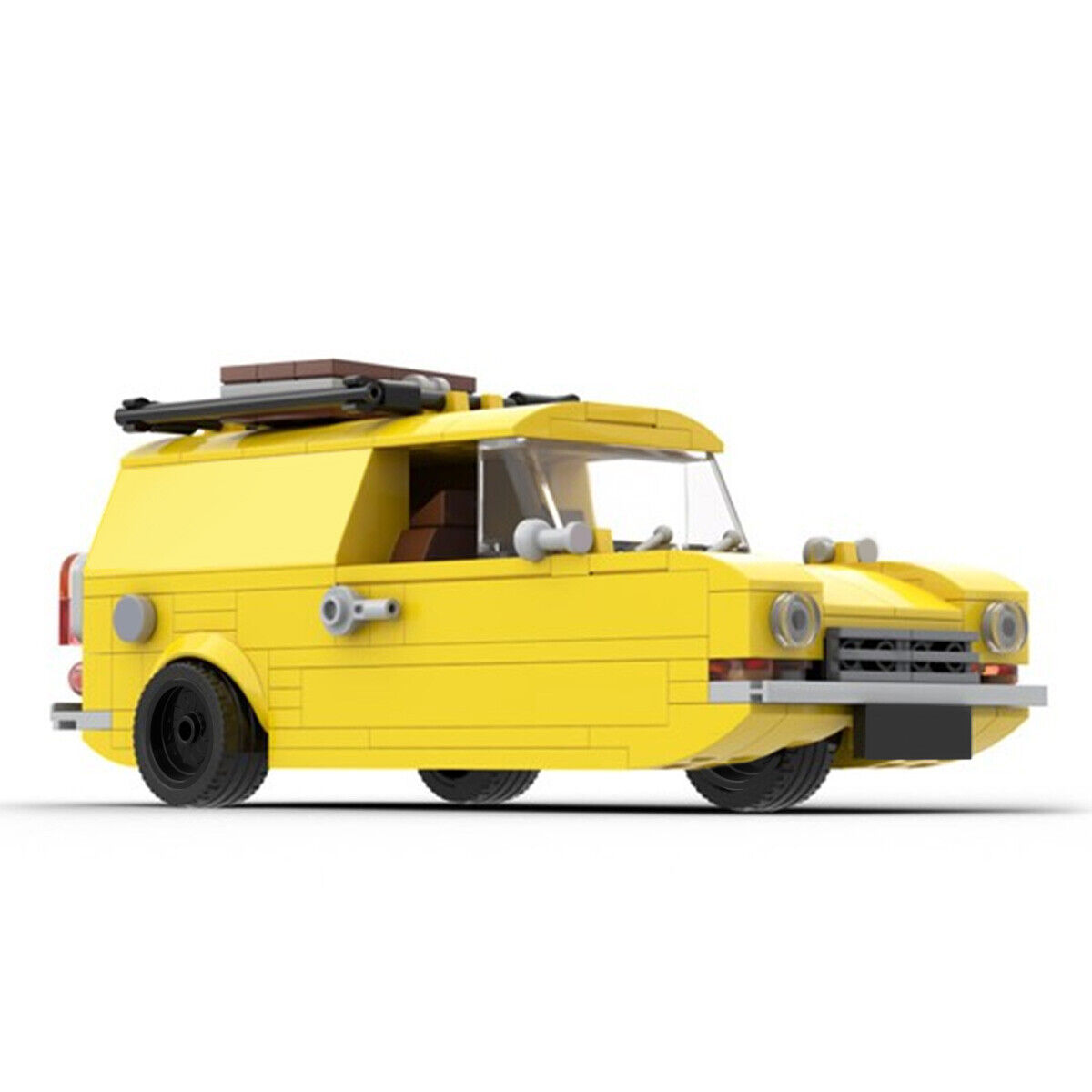Custom MOC: C5161 Car Creative Toys with Stickers 278 Parts from TV Show-ZITIANYOUBUILD