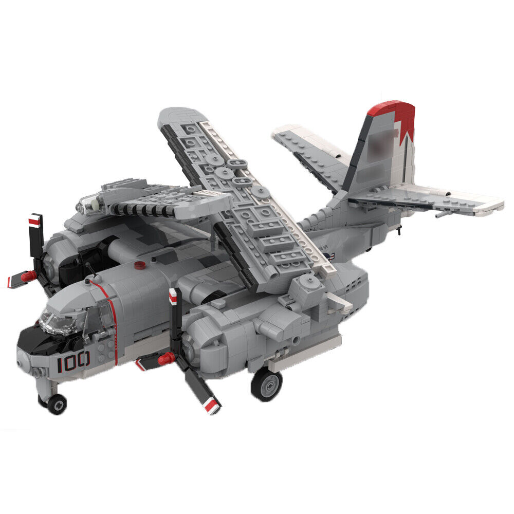 MOC-143540 S-2 Tracker Airframe Anti-submarine Warfare Aircraft 1757 Parts-ZITIANYOUBUILD