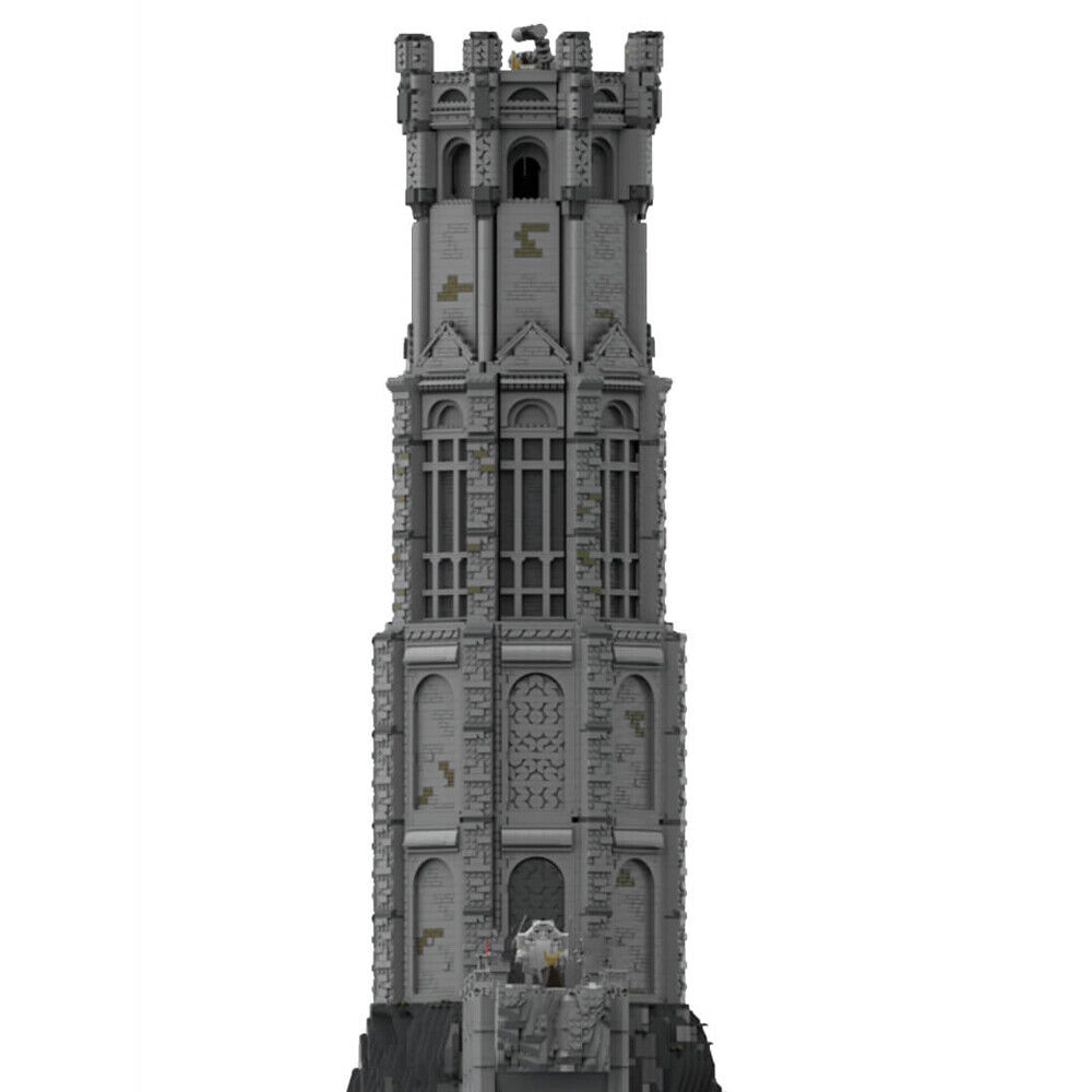 MOC-145944 Divine Tower with Interior Modular Building from Game 16713 Parts-ZITIANYOUBUILD
