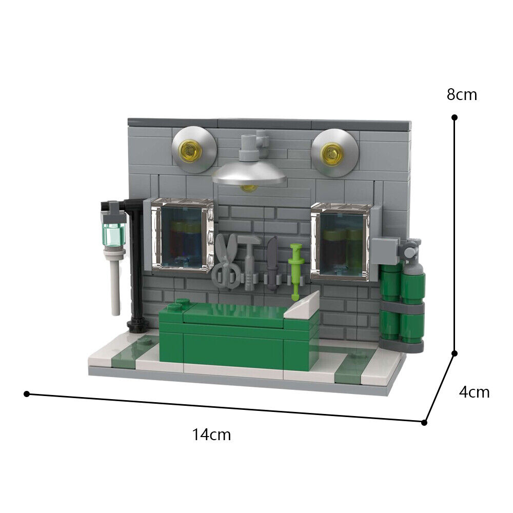C7890Y02 A Muppet Theatre Scene : Veterinarian's Hospital 140 Parts-ZITIANYOUBUILD