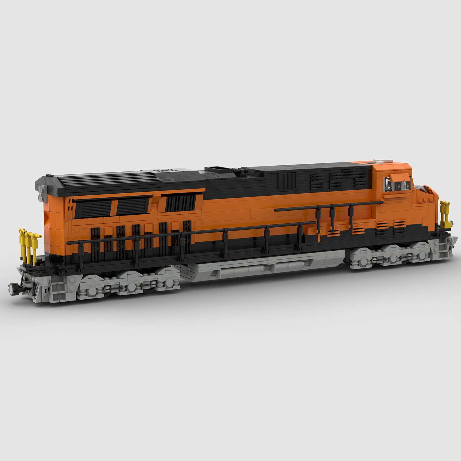 Custom MOC-38223 ES44AC BNSF- 8wide 1797+ Parts Toys Gift for Christmas-ZITIANYOUBUILD