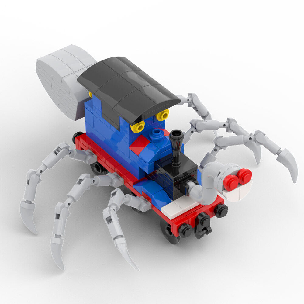 C9329 Mutant Spider-legged Train Model No. 0 Small Train 198 Parts from Game-ZITIANYOUBUILD