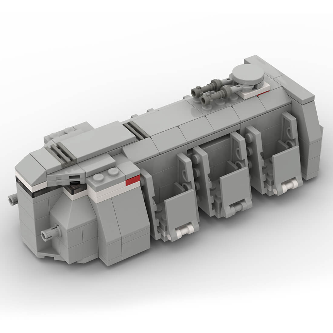 Custom MOC-104342 Imperial-Troop-Transport Technology Warship 210 Parts-ZITIANYOUBUILD