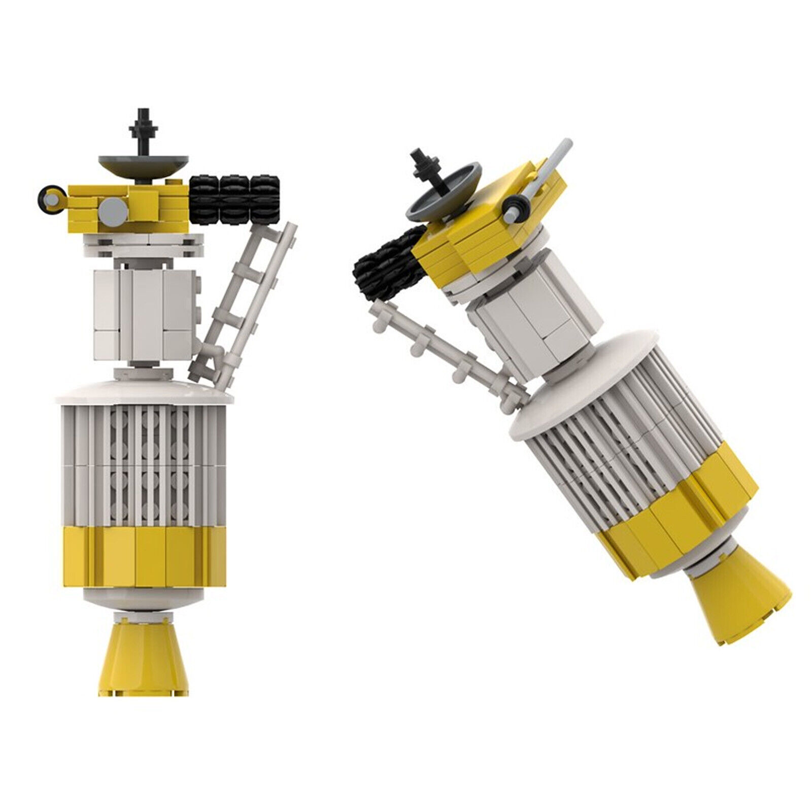 Custom MOC: MOC-72395 Ulysses Spacecraft 1:70 Scale Shuttles Model for Kids-ZITIANYOUBUILD