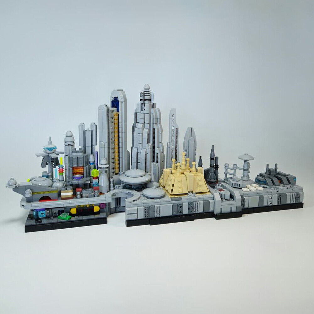 MOC-159740 Architecture Skyline with 16 Unique Locations from Movie 1724 Parts-ZITIANYOUBUILD