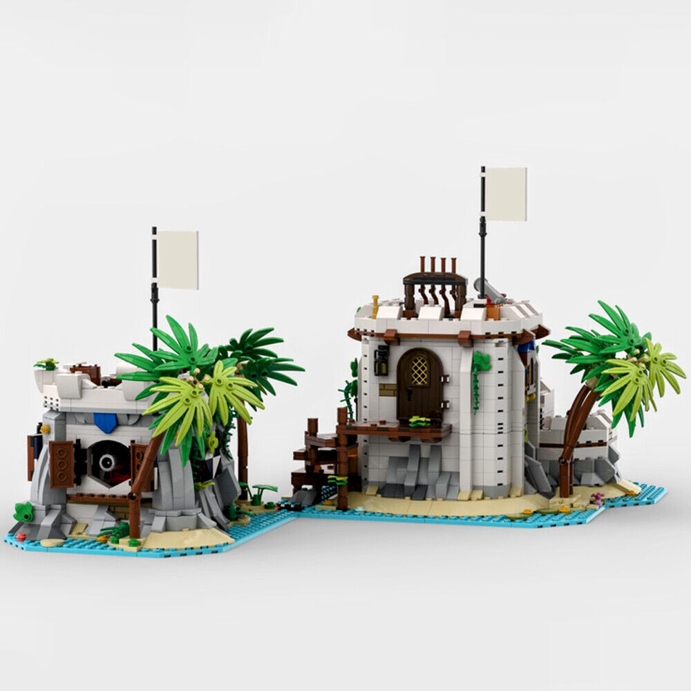 MOC-79638+MOC-80308 Imperial Fortified Outpost & Imperial Cannon Cove 2292 Parts-ZITIANYOUBUILD