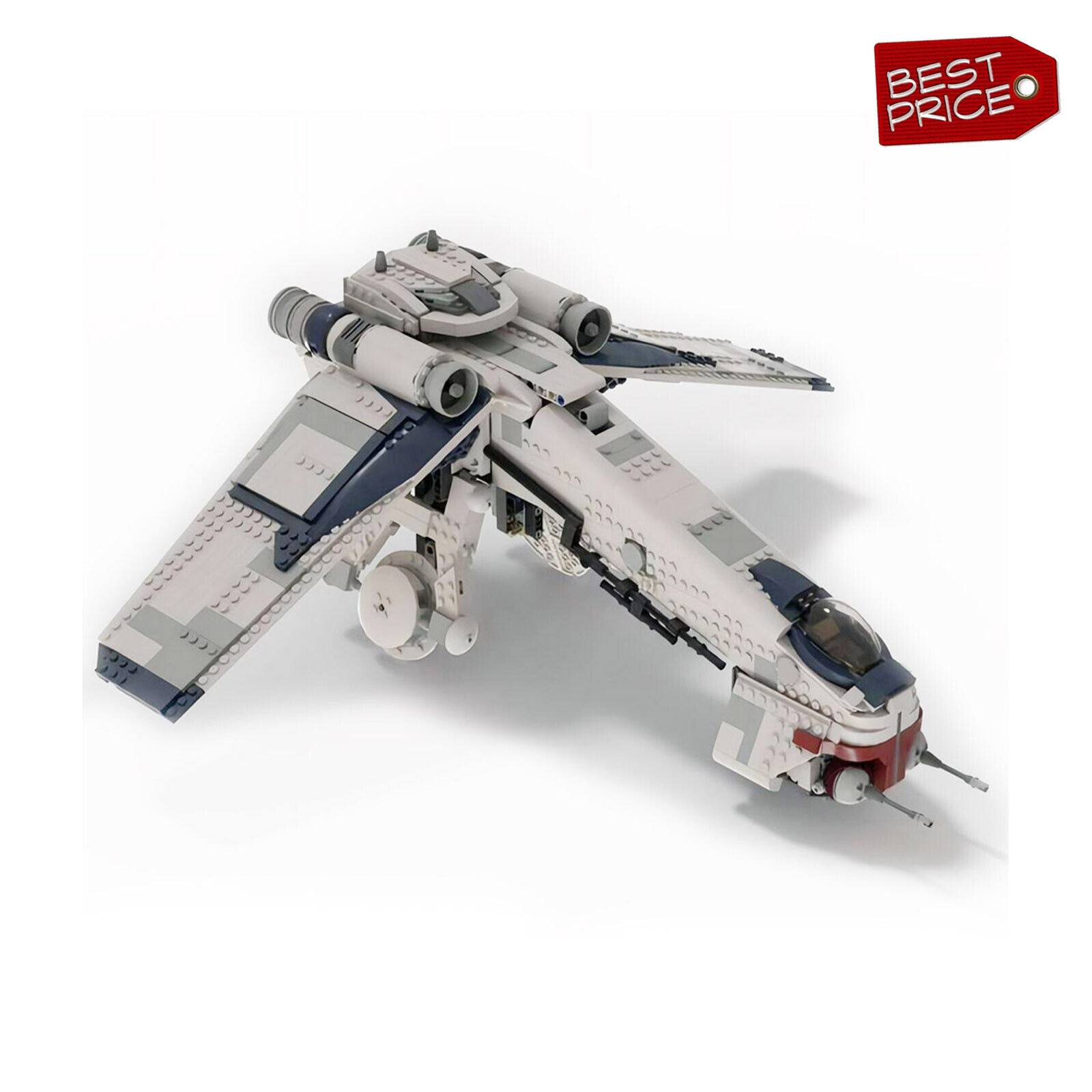 ZITIANYOUBUILD C9207 Republic Ship V2 1307 Parts for Set 75019 and Set 75337-ZITIANYOUBUILD