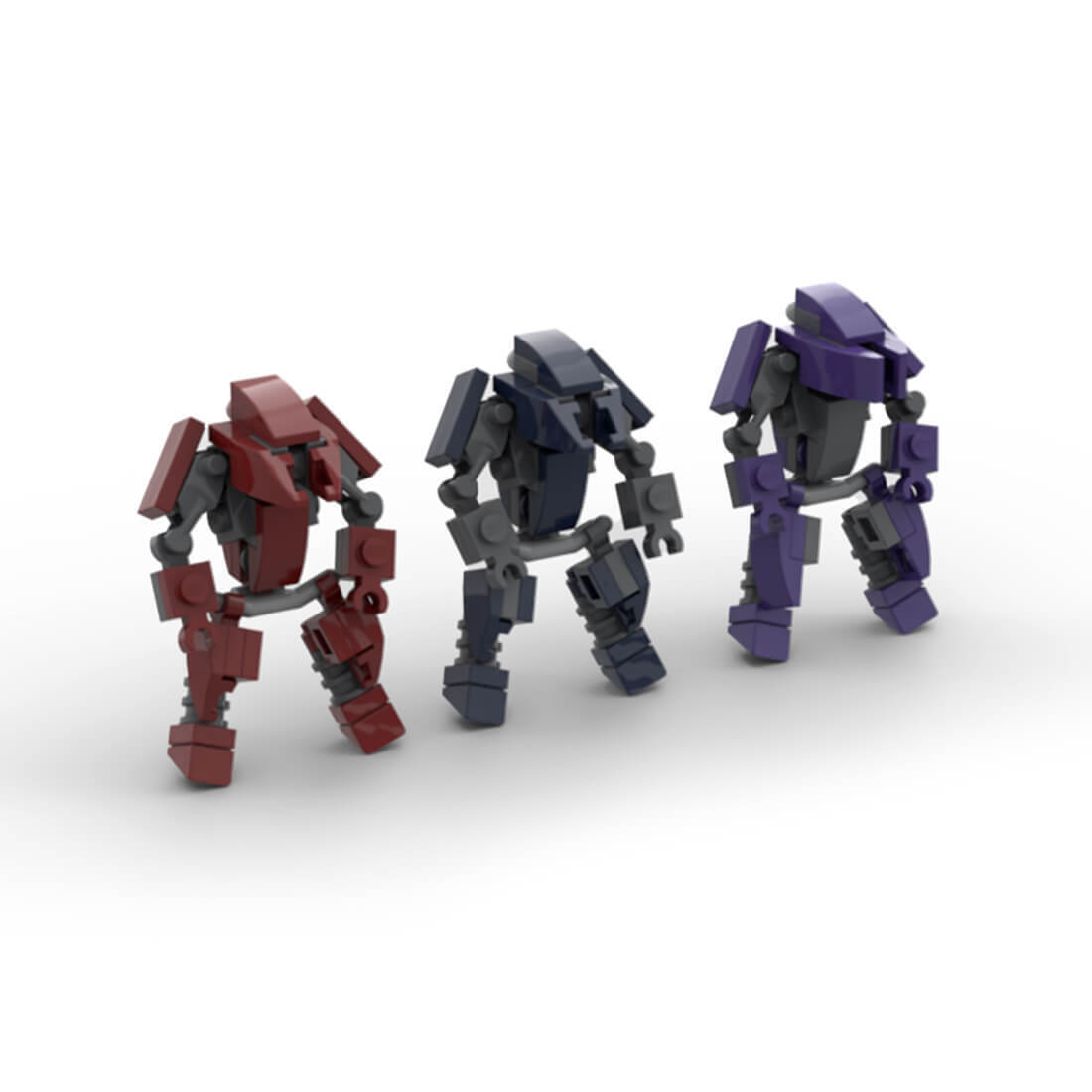 Custom MOC-112195 Sci-Fi Space Wars Army Robot Model 429 Parts for Christmas-ZITIANYOUBUILD