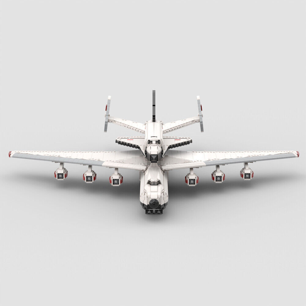 MOC-95312 Buran Orbiter Model with Antonov AN-225 Carrierplane Strategic Airlift-ZITIANYOUBUILD