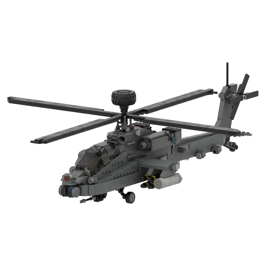 Custom MOC-104169 AH-64 APACHE 995 Parts Toys Gift for Christmas-ZITIANYOUBUILD