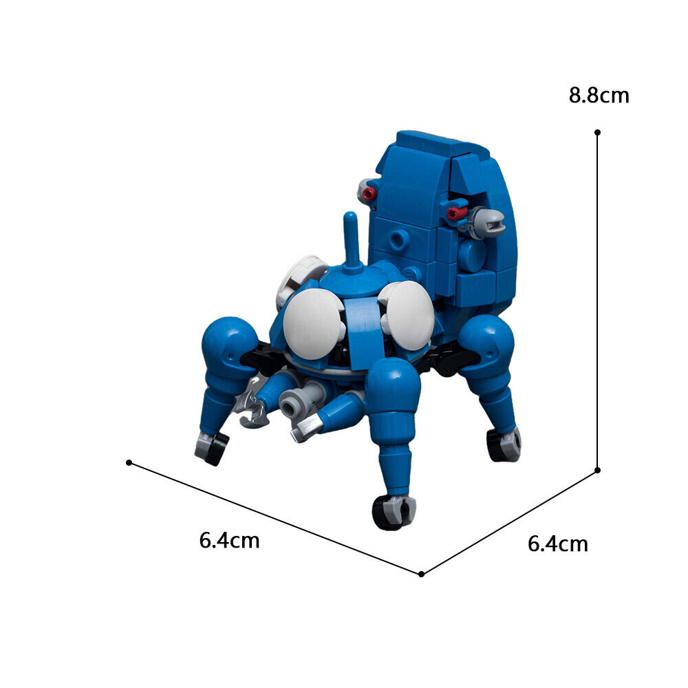C7954 Tachikoma Chariot from G-h-ost |n th-e Sh-e-ll 119 Parts Creative Toys-ZITIANYOUBUILD
