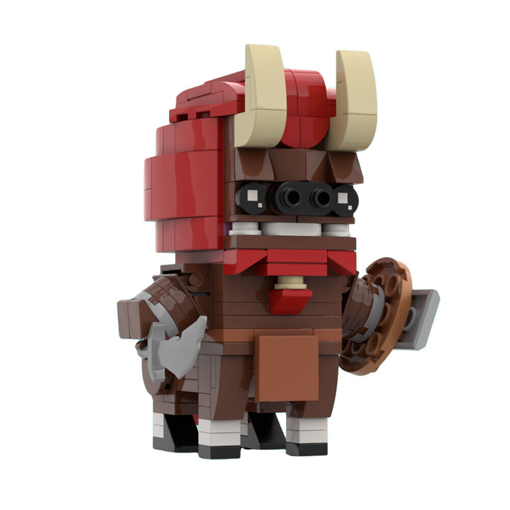 Custom MOC: C9096 Red Monster 207 Parts from Video about Link for Kids-ZITIANYOUBUILD