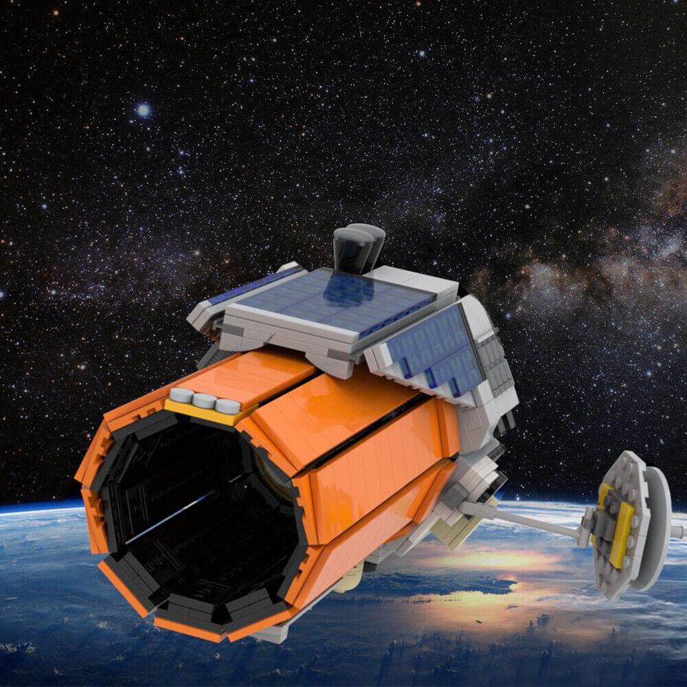 C9238 Disused Space Telescope: Kep|er Space Telescope Model 1232 Parts-ZITIANYOUBUILD