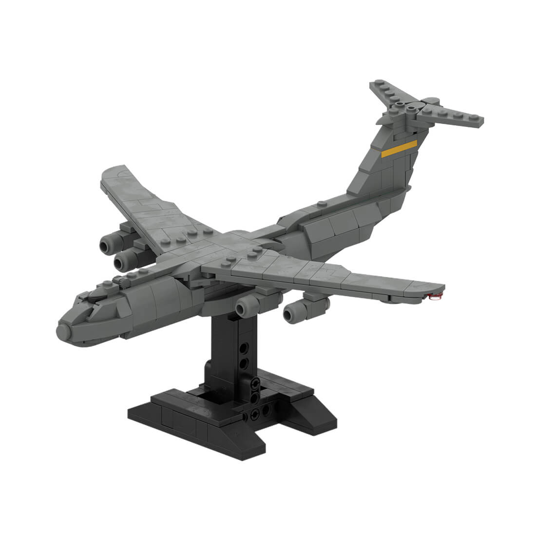 Custom MOC-163191 C-5 GALAXY | Cargo �C 1/300 Scale Active US Military 367 Parts-ZITIANYOUBUILD