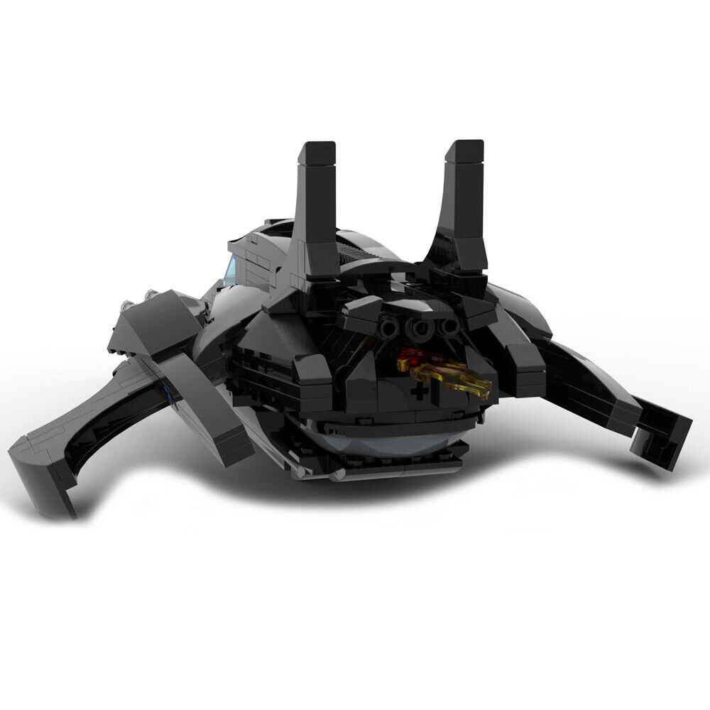 MOC-38420 Black Ship Model from Movie Building Toys Set for Collection 288 Parts-ZITIANYOUBUILD