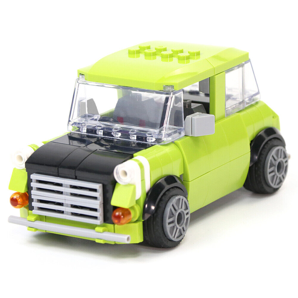 Custom MOC: C4654 Mr.Bean's Mini CAR 242 Parts from TV Gift for Christmas-ZITIANYOUBUILD