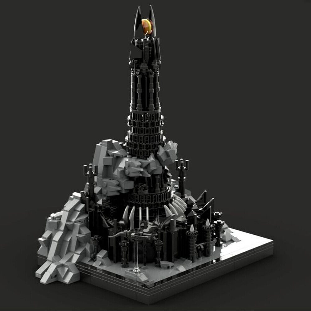 MOC-123051 Midi Scale Famous Tower Architecture Model from Movie 1084 Parts-ZITIANYOUBUILD