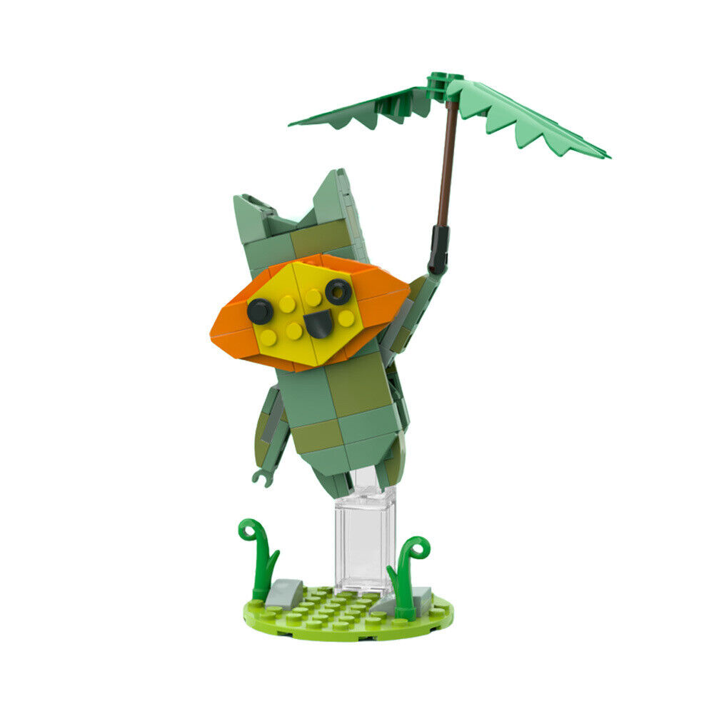 C7815Y01+C7815Y03 Blue Korok and Green Korok Game Role Model 256 Parts-ZITIANYOUBUILD