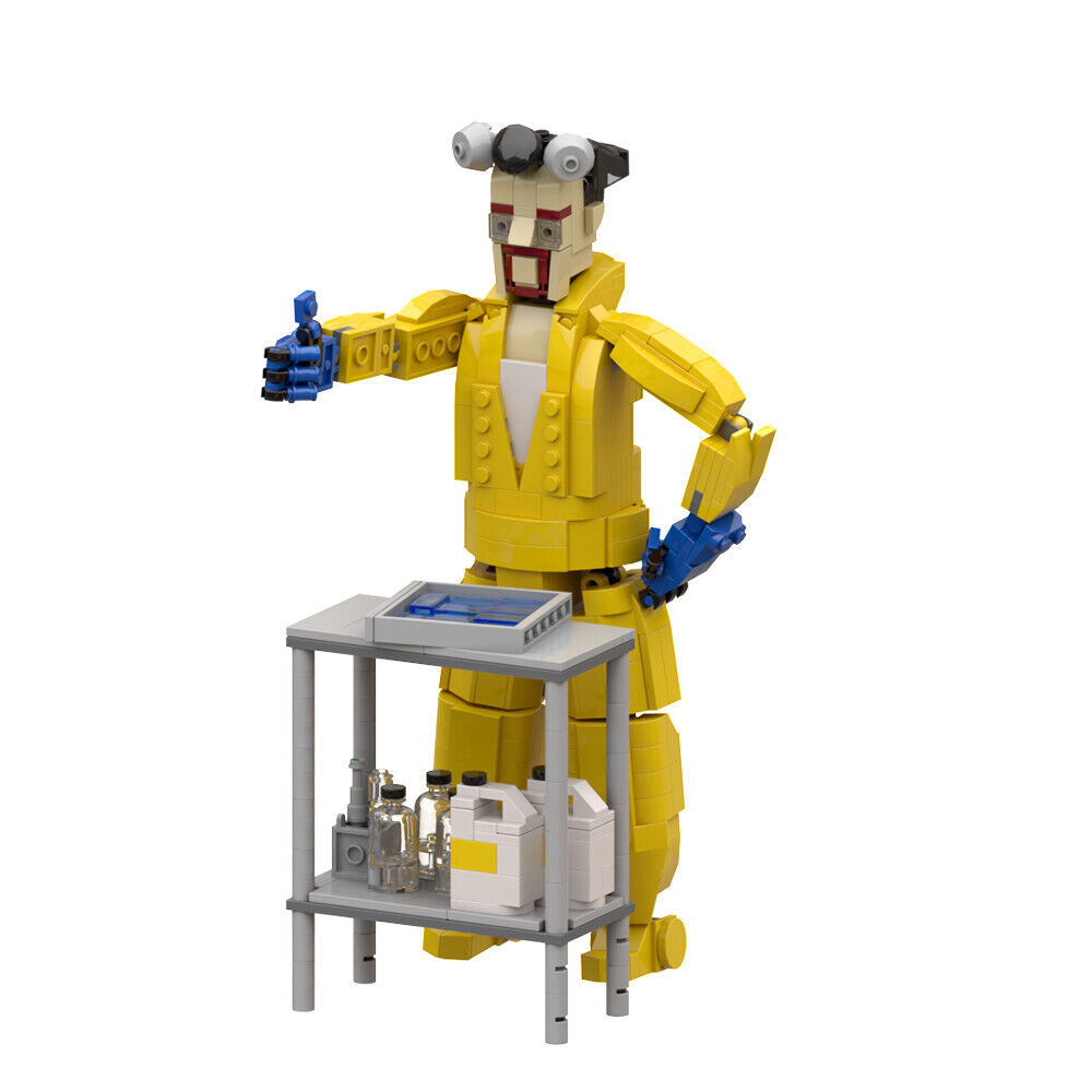 Custom MOC: C9120 W-a-l-t-e-r W-h-i-t-e- Model from TV Show 577 Parts-ZITIANYOUBUILD
