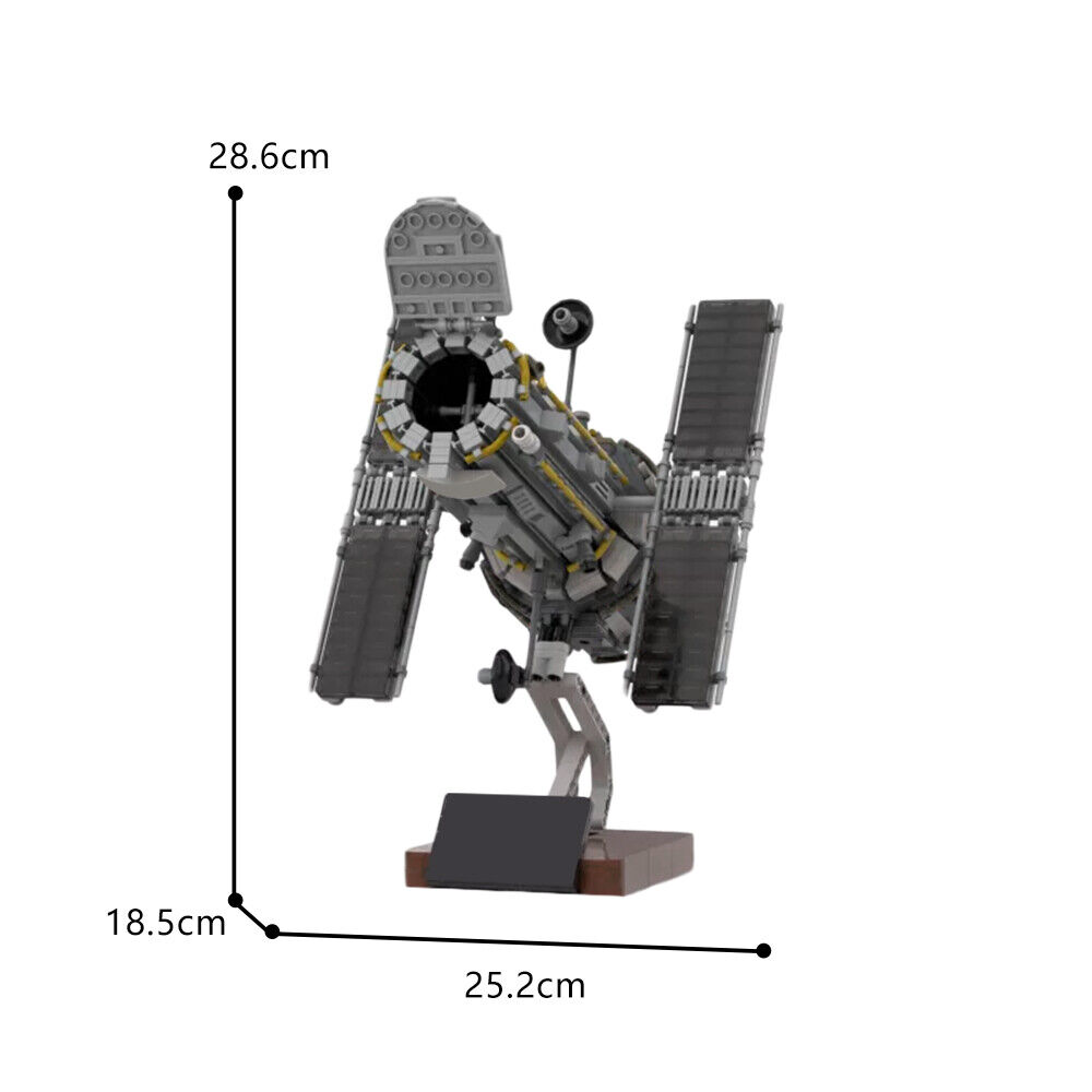 C9213 The Most Versatile Space Telescope Model with Display Stand 1130 Parts-ZITIANYOUBUILD