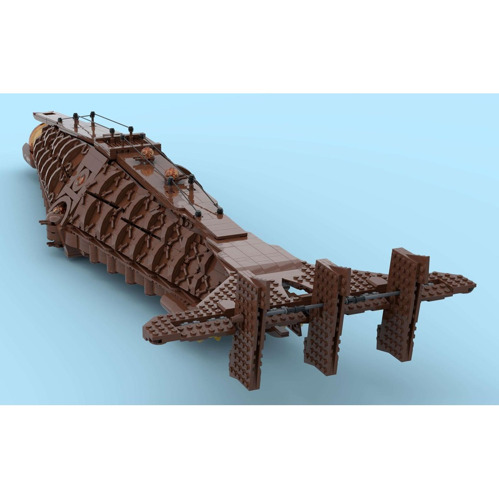 MOC-217071 Ulysses Submarine from the 2001 Film, Atlantis: The Lost Empire 3825 Pieces