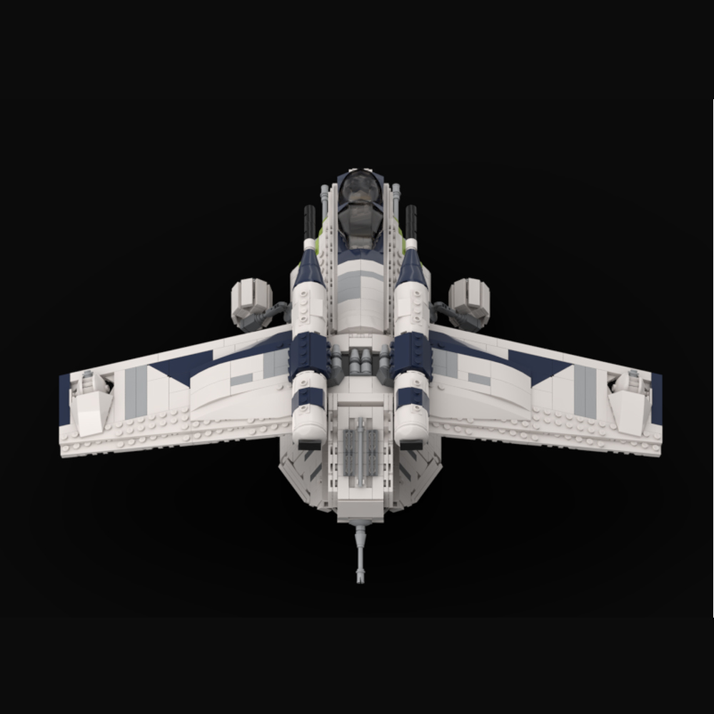 MOC-219984 LAAT Wolfpack Republic Gunship 1668 Pieces