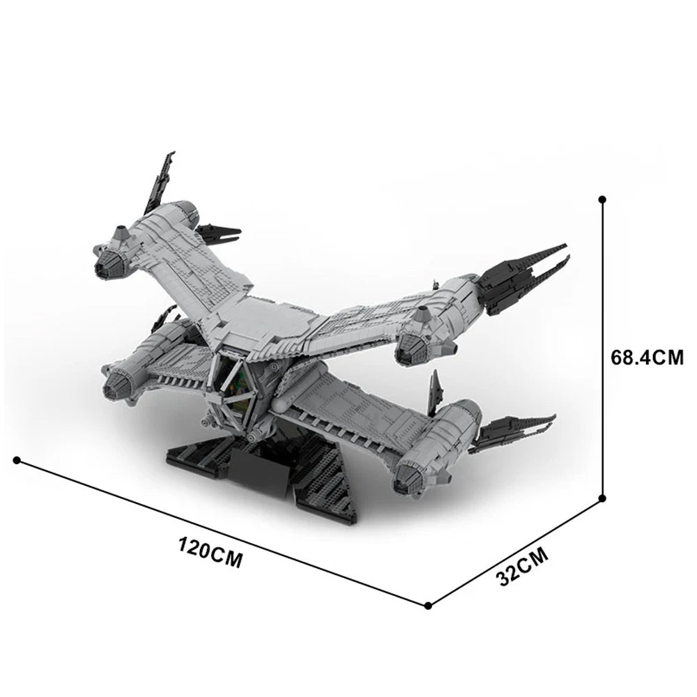 MOC-116986 Earth Alliance SA-23E Aurora Starfury 7848 Parts