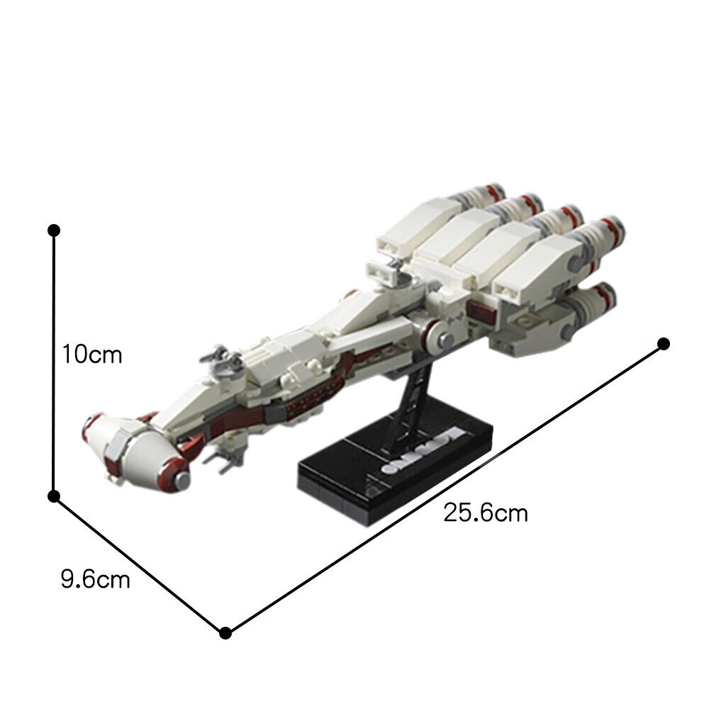 Custom MOC: C5542 Rebel Alliance Fleet Model 1125 Parts Gift for Christmas-ZITIANYOUBUILD