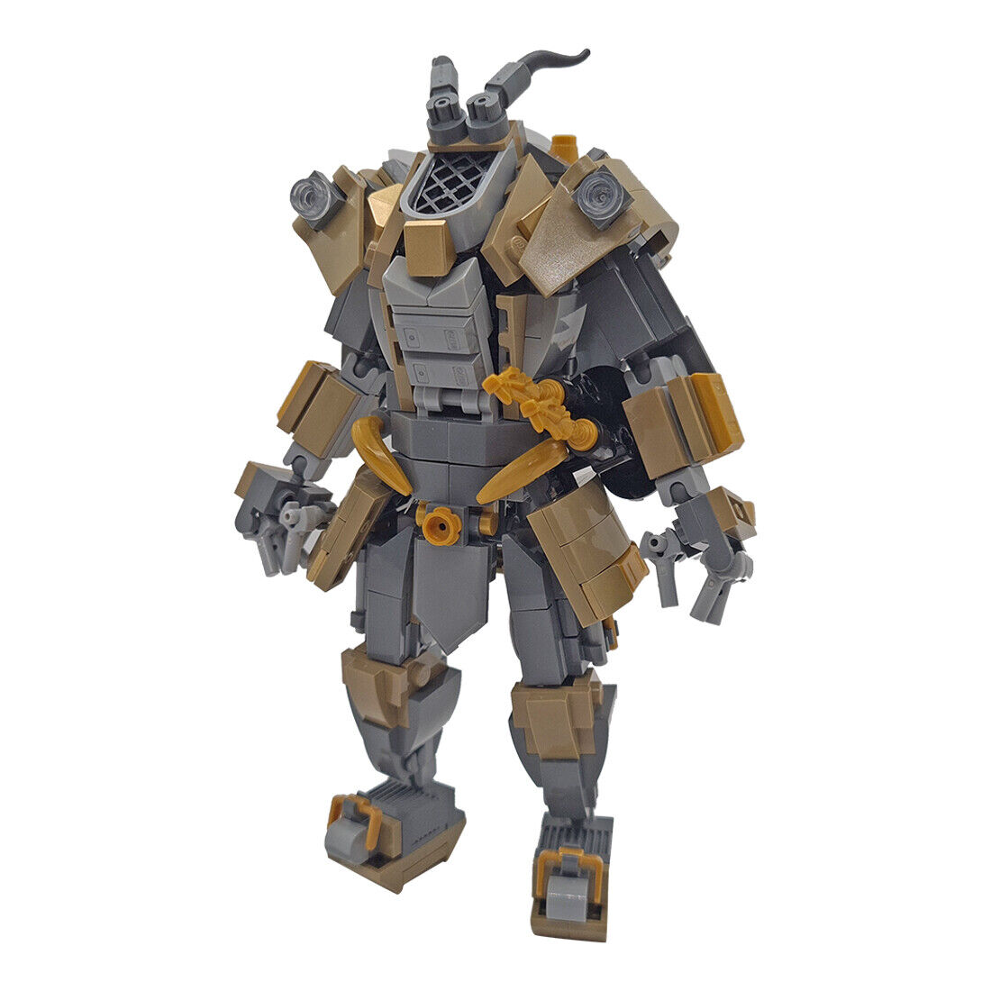 Custom MOC-98802 Ronin Swordsman Model 317 Parts Kids Gift for Christmas-ZITIANYOUBUILD