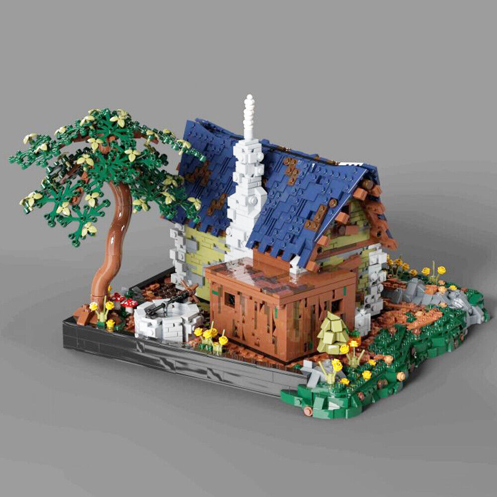 MOC-35444 A Small but Warm Cottage with Interior 3174 Parts Building Toys Set-ZITIANYOUBUILD