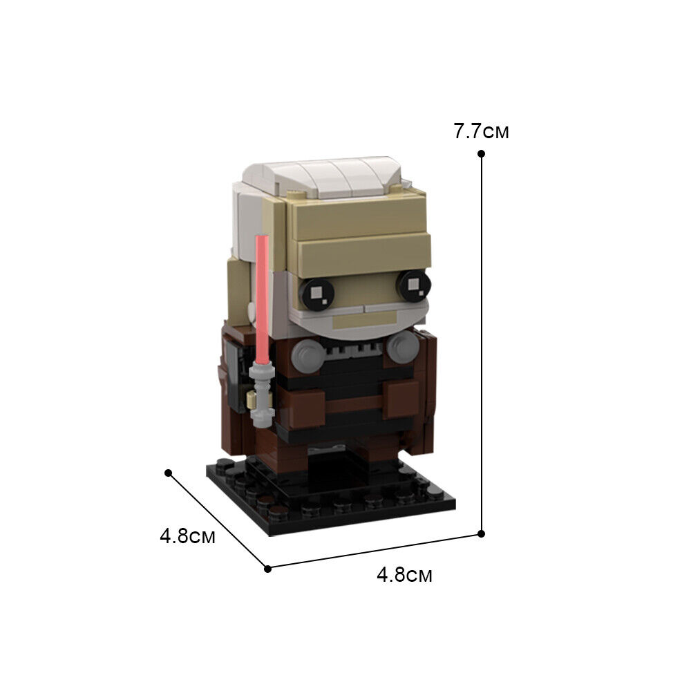 Custom MOC: C7818 Dooku Model & Packs 128 Parts and Kids Gift for Christmas-ZITIANYOUBUILD