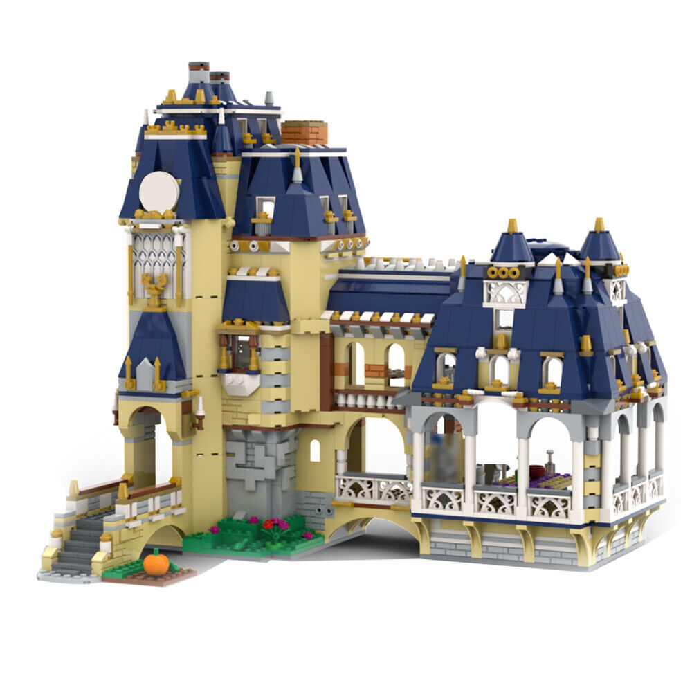 MOC-86550 Garden Manor with Minimal Furnishings Building Toys 1398 Parts-ZITIANYOUBUILD
